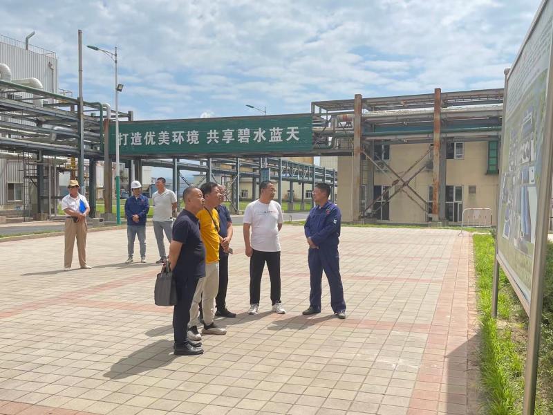 元寶山統(tǒng)戰(zhàn)部來(lái)我司調(diào)研指導(dǎo)工作